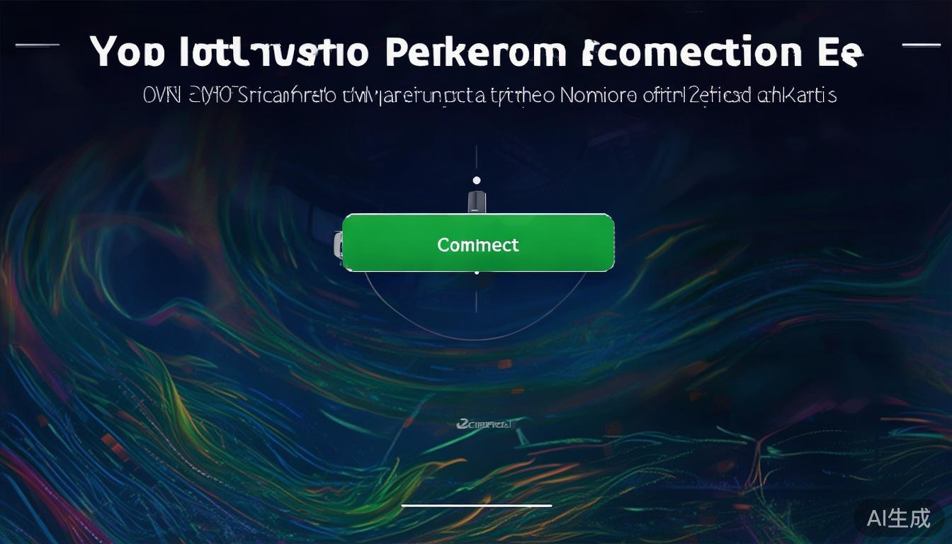 点击“连接”按钮，VPN会自动建立安全连接。连接成
