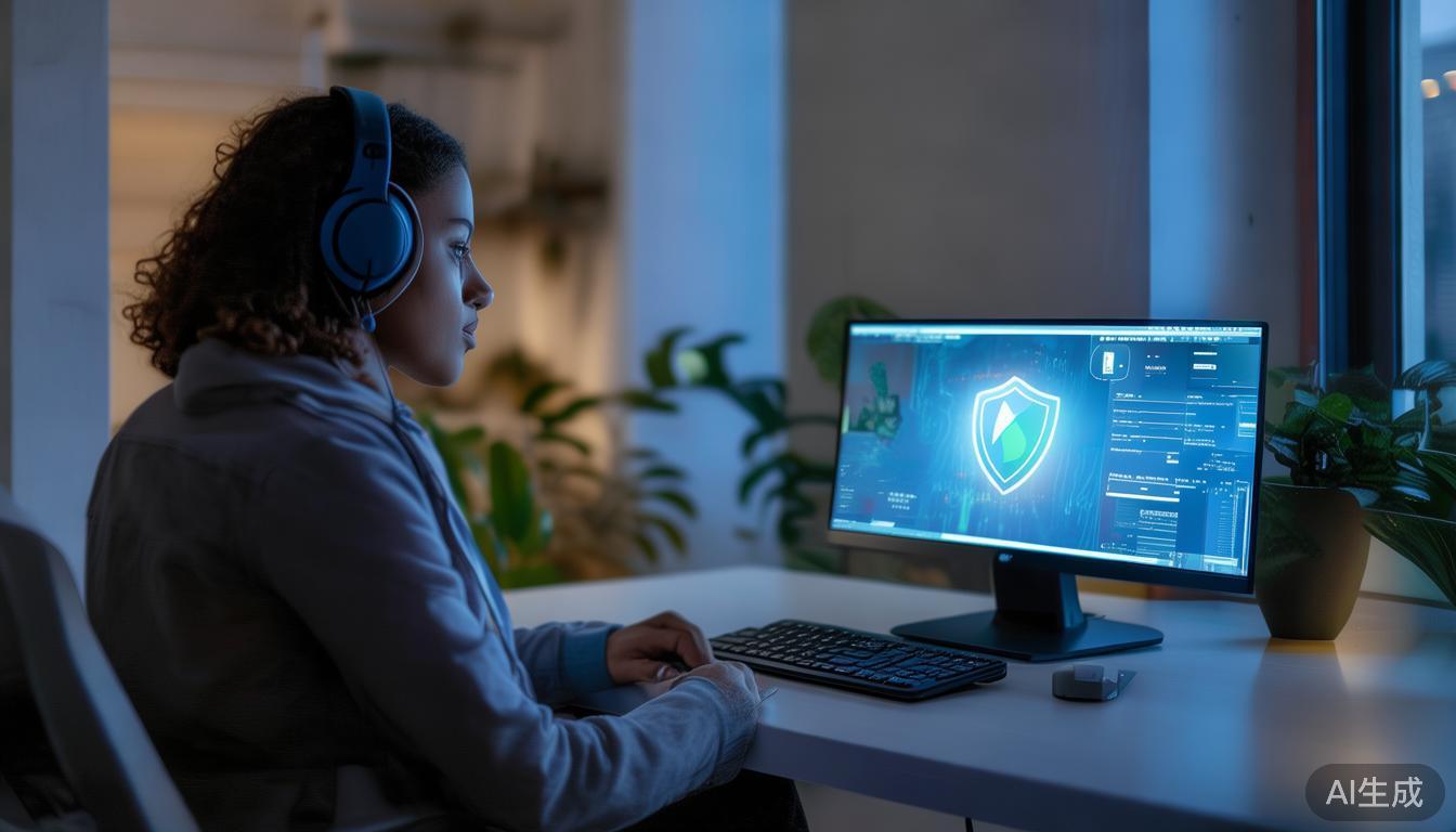 远程办公安全访问
通过VPN，员工可以在任何地点